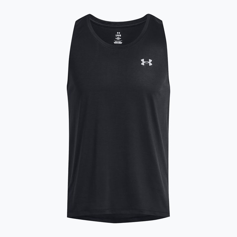 Топ для бігу чоловічий Under Armour Launch Singlet black/reflective 4