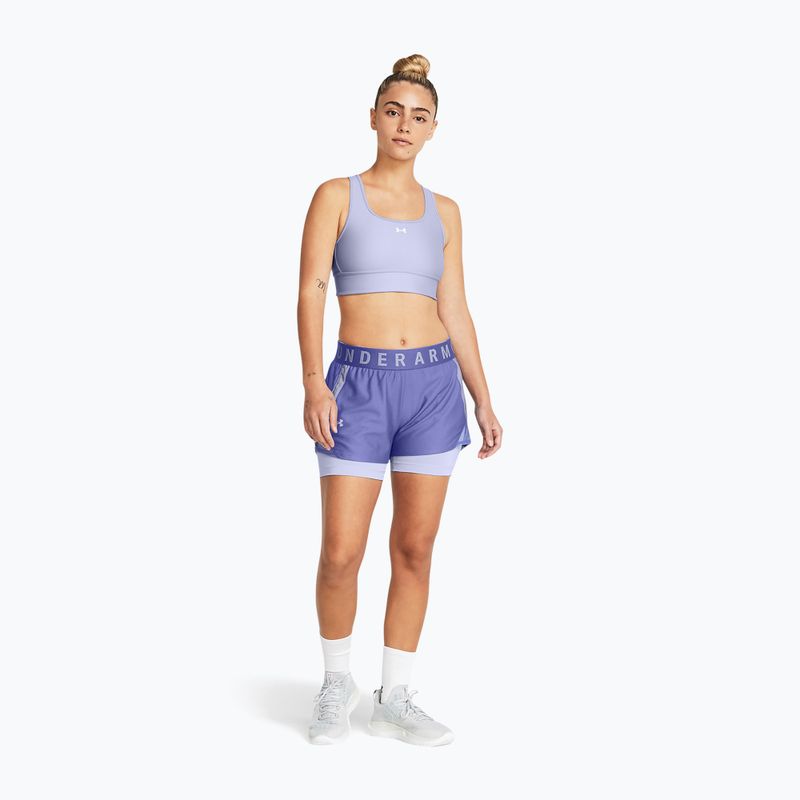 Шорти для тренувань жіночі Under Armour Play Up 2-In-1 starlight/celeste/celeste 2