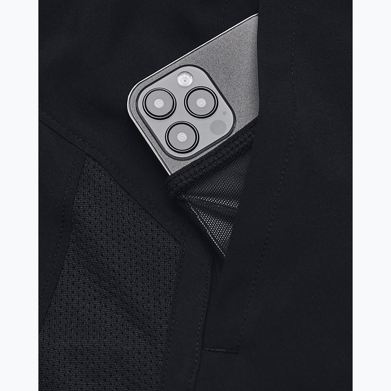 Шорти для бігу чоловічі Under Armour Lanch 5" Unlined black / black / reflective 5