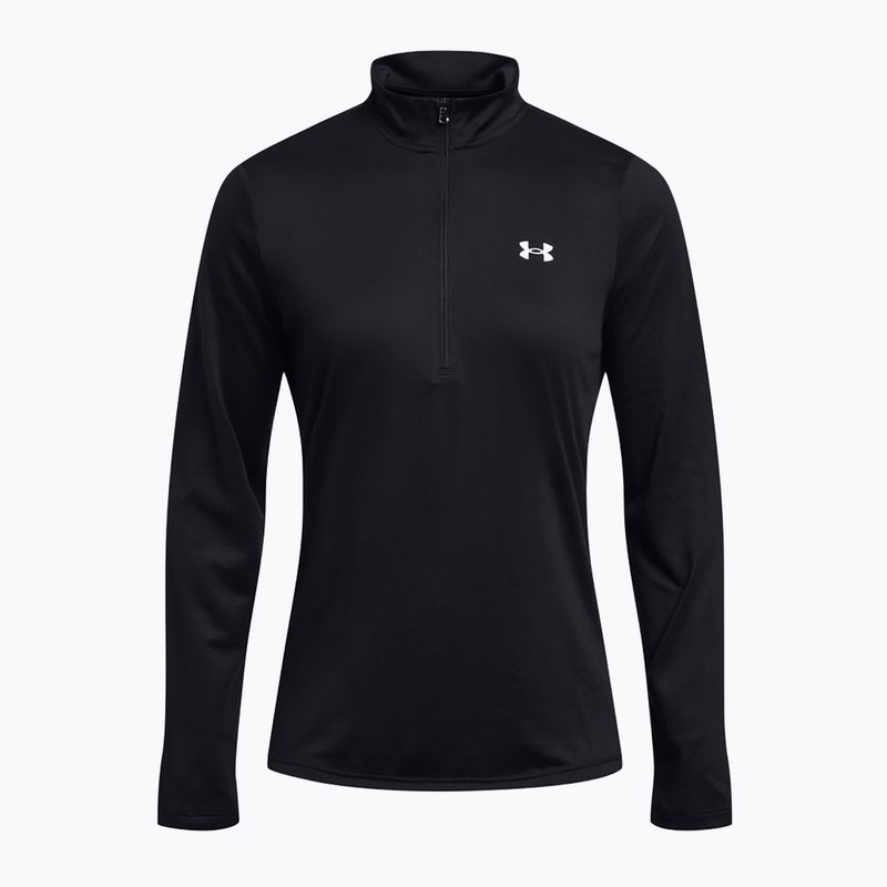 Кофта жіноча Under Armour Tech 1/2 Zip Solid black / white 3