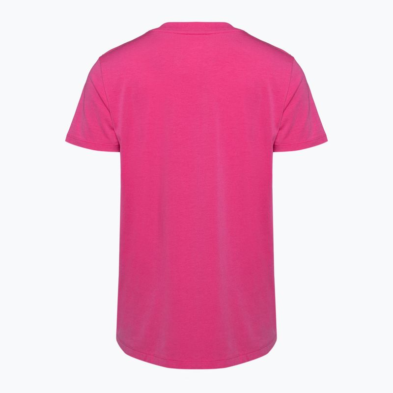 Футболка для тренувань жіноча Under Armour Off Campus Core astro pink/black 2