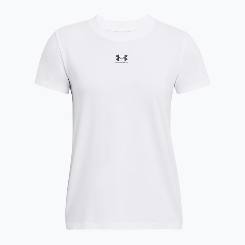 Футболка жіноча Under Armour Rival Core hydro white/black