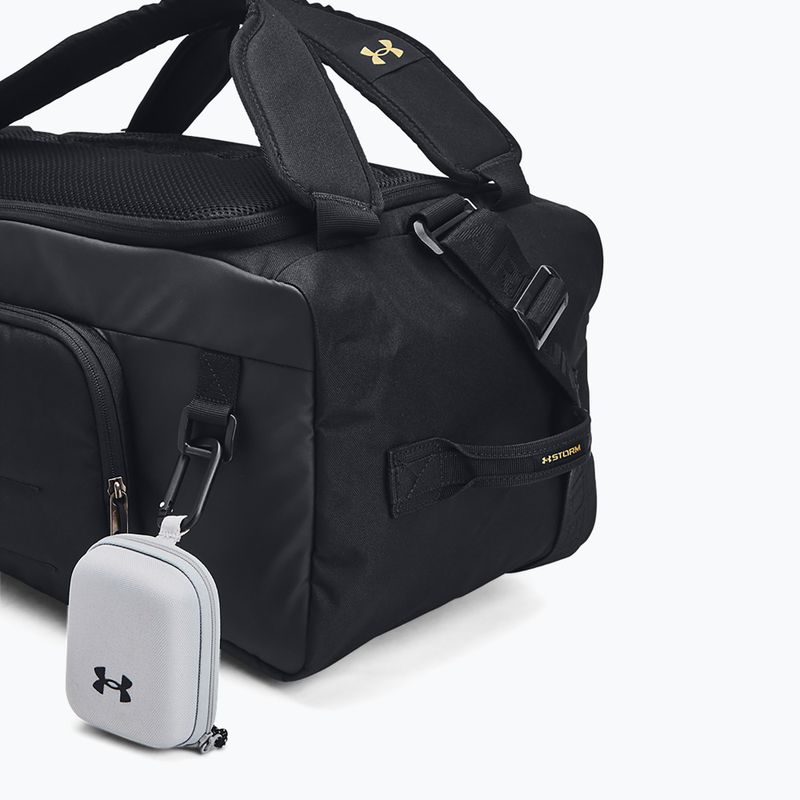 Сумка для тренувань Under Armour Contain Duo 40 л black/metallic gold 4