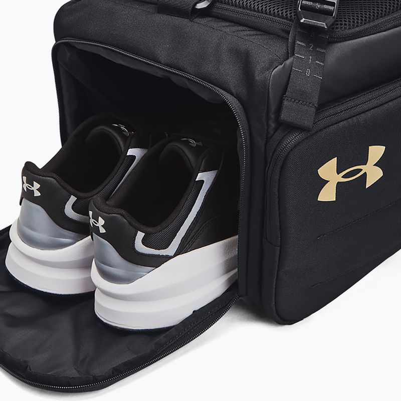 Сумка для тренувань Under Armour Contain Duo 40 л black/metallic gold 5