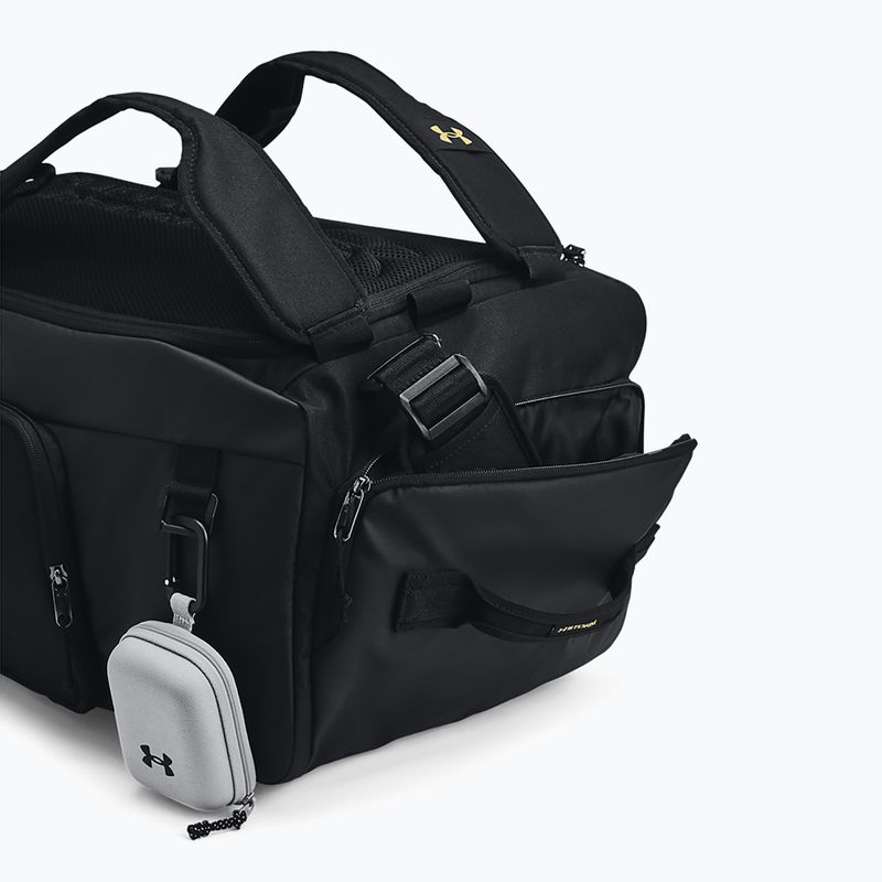 Сумка для тренувань Under Armour Contain Duo 50 л black/metallic gold 6