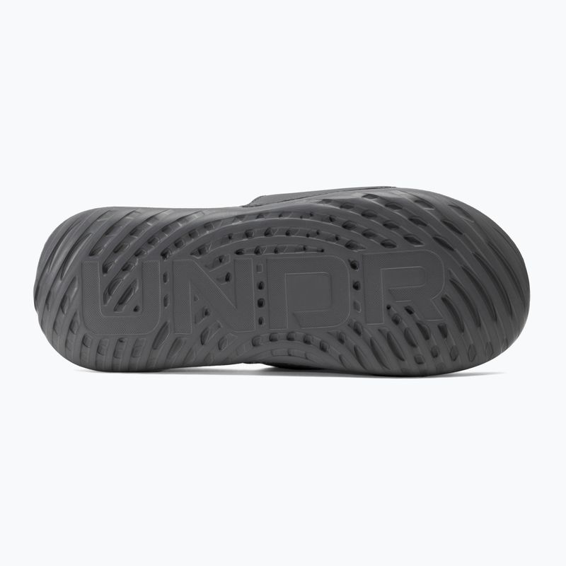 Шльопанці чоловічі Under Armour Ignite Select castlerock/castlerock/nova orange 4