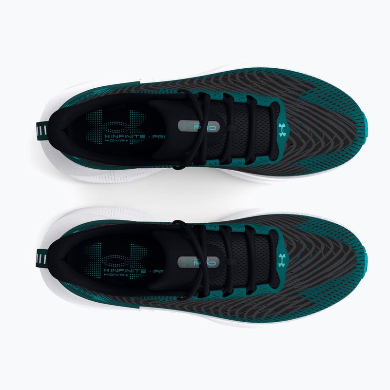 Черевики для бігу чоловічі Under Armour Infinite Pro black/hydro teal/circuit teal 11