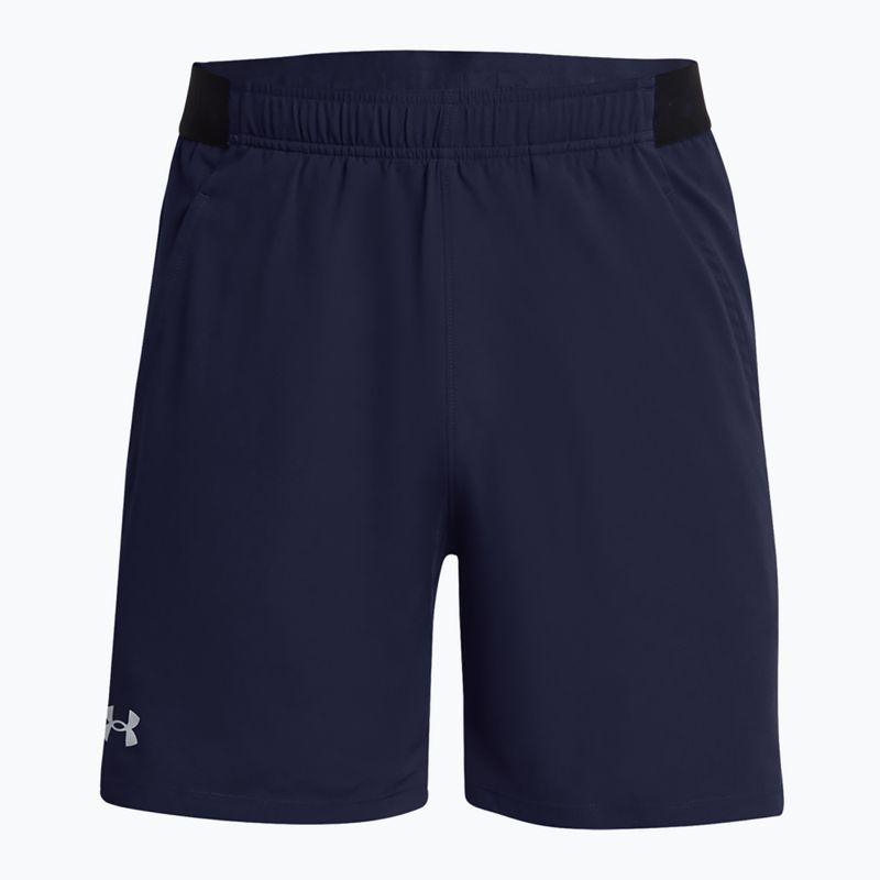 Шорти для тренувань чоловічі Under Armour UA Vanish Woven 6in midnight navy/mod gray 5