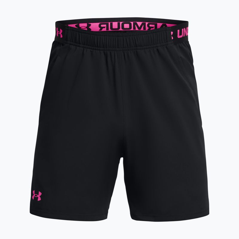 Шорти для тренувань чоловічі Under Armour Ua Vanish Woven 6in black/astro pink 5