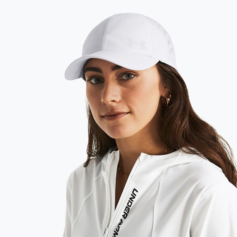 Кепка жіноча Under Armour Iso-Chill Launch white/white/reflective 7