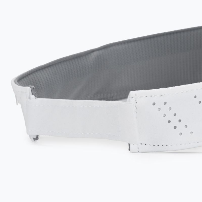 Козирок для бігу жіночий Under Armour Launch white/black/distant gray 4