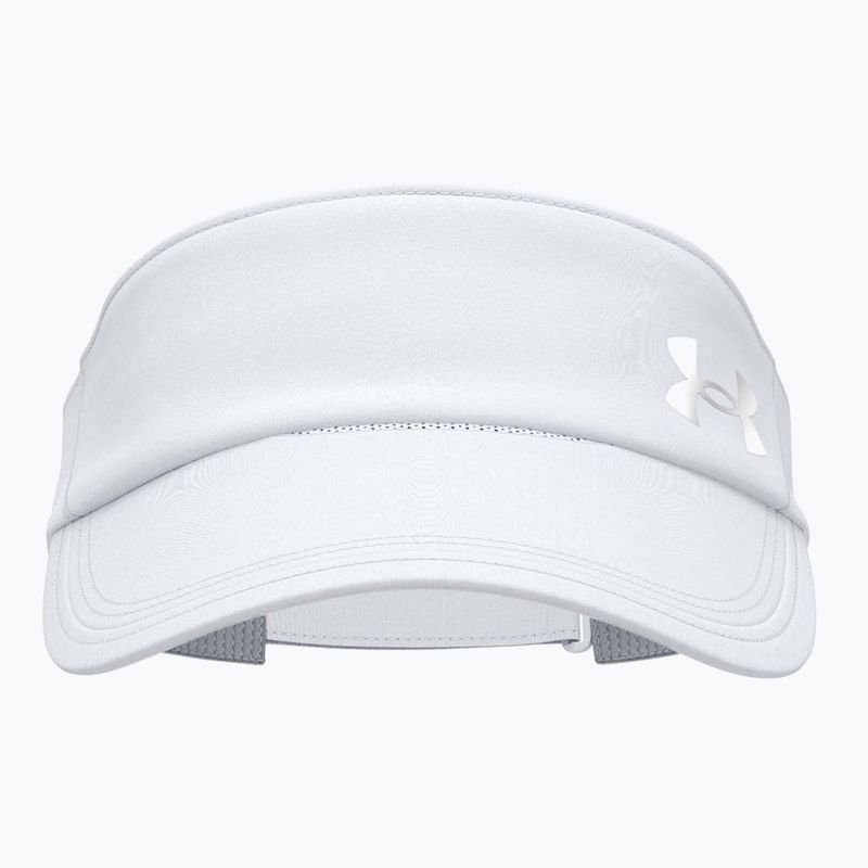 Козирок для бігу жіночий Under Armour Launch white/black/distant gray 5