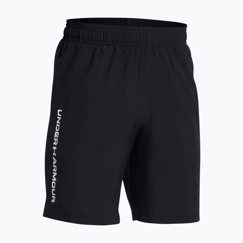 Шорти для тренувань дитячі Under Armour Woven Wordmark black 3