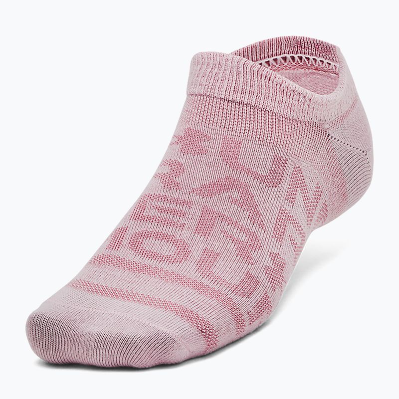 Шкарпетки для тренувань Under Armour Essential No Show 6 Pack pink elixir/prime pink/pink elixir 2