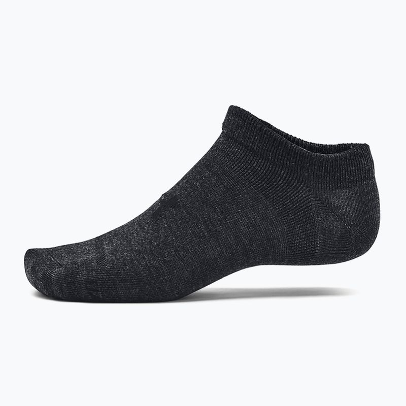 Шкарпетки для тренувань Under Armour Essential No Show 3P black/black/black 3