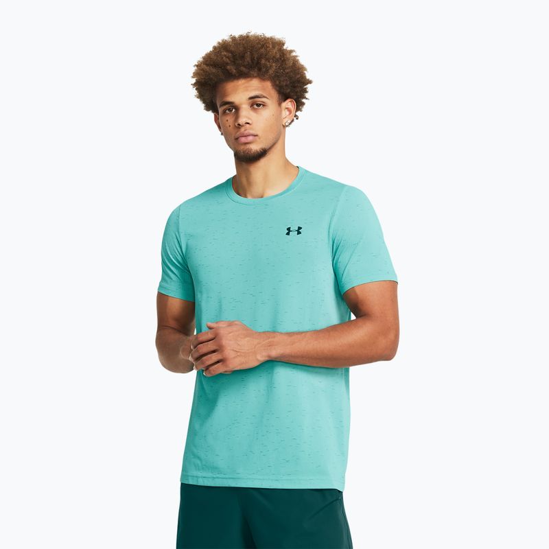 Футболка чоловіча Under Armour Vanish Seamless radial turquoise/hydro teal