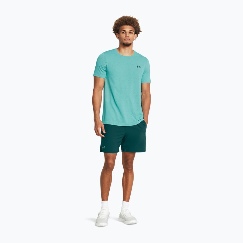 Футболка чоловіча Under Armour Vanish Seamless radial turquoise/hydro teal 2