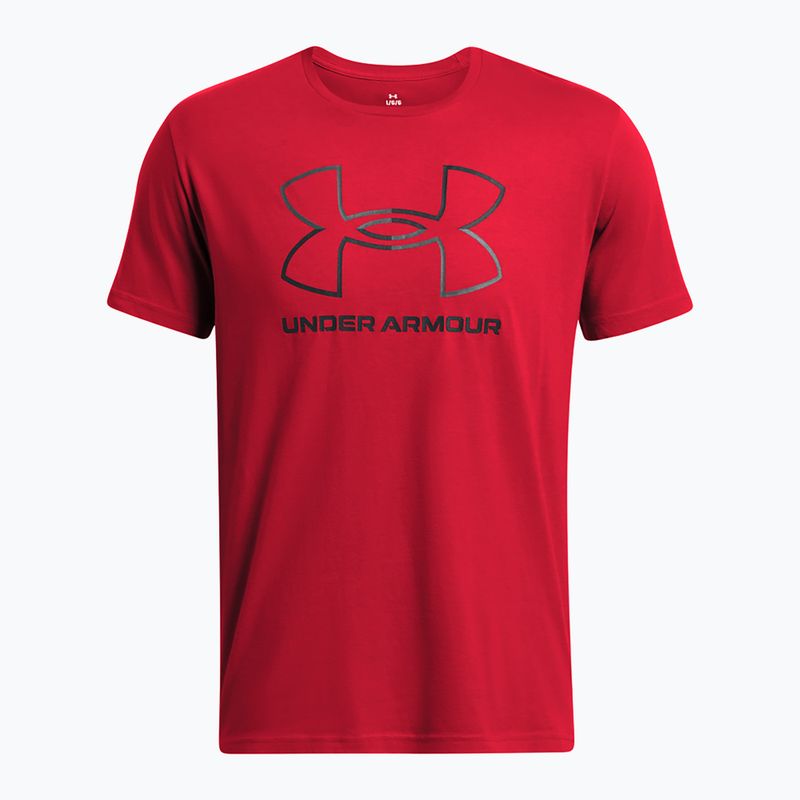 Футболка тренувальна чоловіча Under Armour GL Foundation Update red/black/black