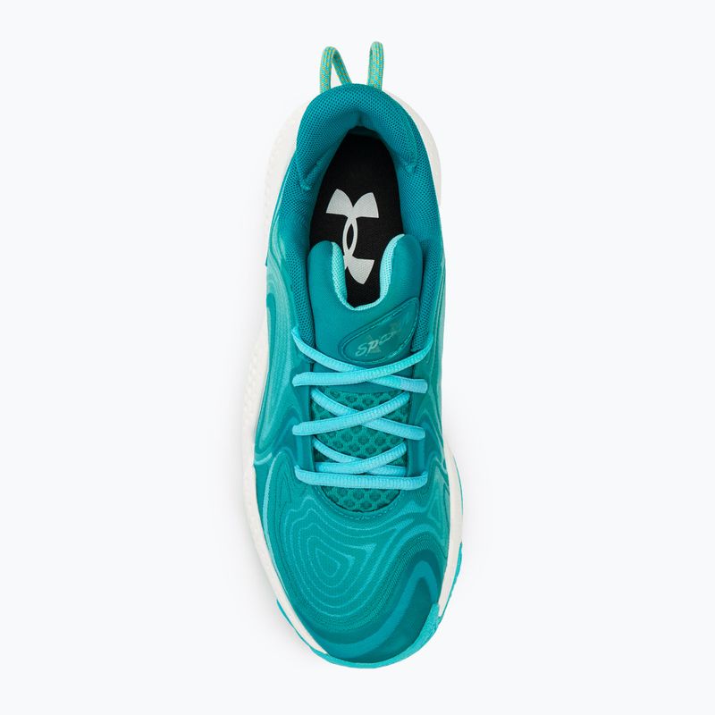 Черевики баскетбольні Under Armour Spawn 6 circuit teal/sky blue/white 5