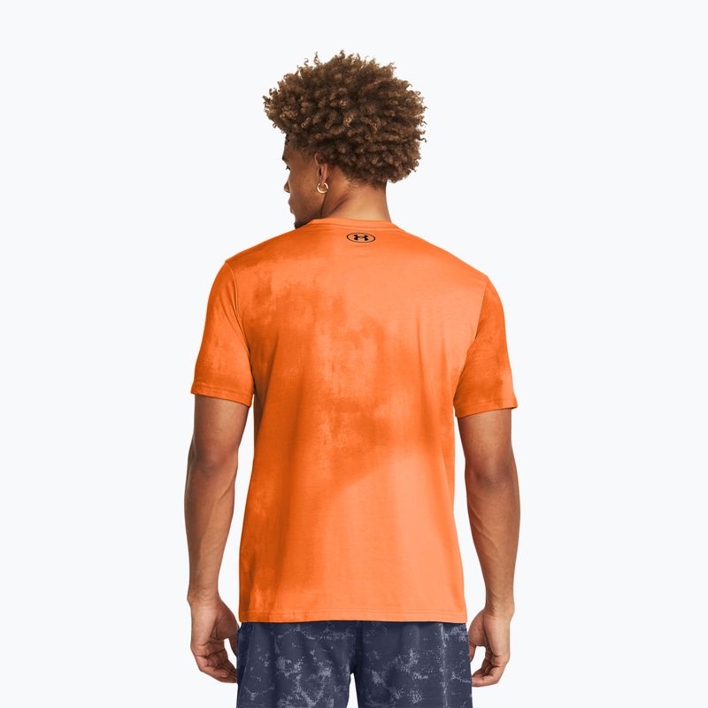 Футболка для тренувань чоловіча Under Armour Project Rock Payoff AOP Graphic atomic/atomic/black 2