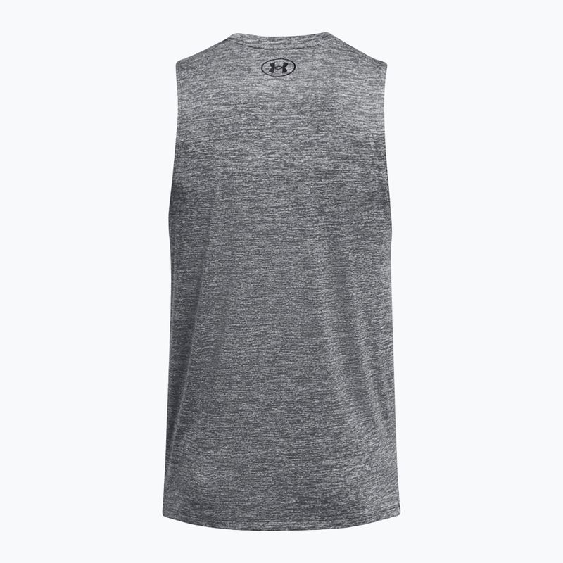 Футболка для тренувань чоловіча Under Armour Tech Tank castlerock/black 4