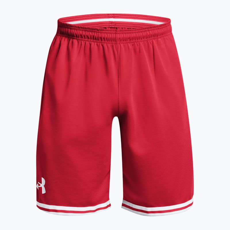 Шорти баскетбольні чоловічі Under Armour 10" Perimeter Short red/white