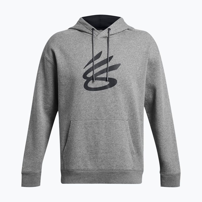 Кофта чоловіча Under Armour Curry Splash Hoodie castlerock/black 7