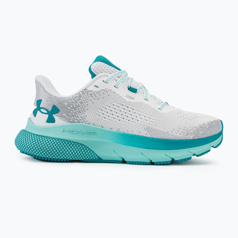 Черевики для бігу жіночі Under Armour Hovr Turbulence 2 white/white/circuit teal 2