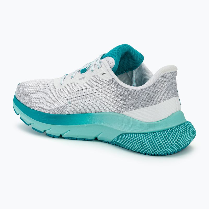 Черевики для бігу жіночі Under Armour Hovr Turbulence 2 white/white/circuit teal 3