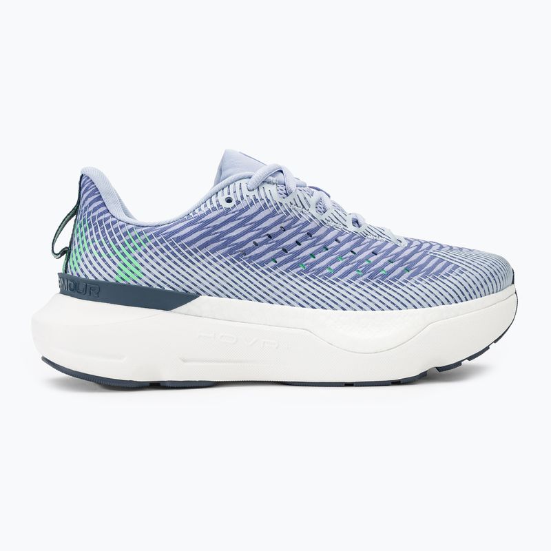 Черевики для бігу жіночі Under Armour Infinite Pro celeste/starlight/matrix green 2