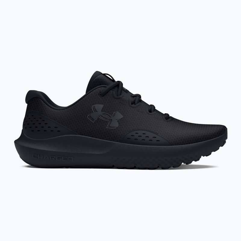 Кросівки для бігу жіночі Under Armour Charged Surge 4 black/black/black