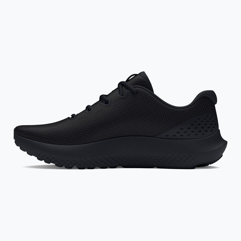 Кросівки для бігу жіночі Under Armour Charged Surge 4 black/black/black 2