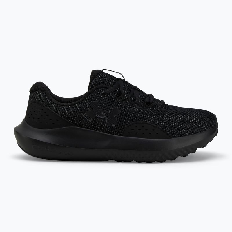 Кросівки для бігу жіночі Under Armour Charged Surge 4 black/black/black 2