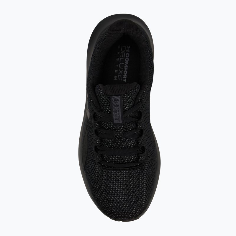 Кросівки для бігу жіночі Under Armour Charged Surge 4 black/black/black 5