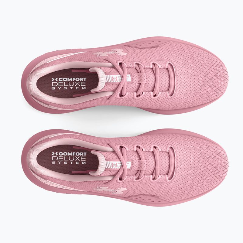 Кросівки для бігу жіночі Under Armour Charged Surge 4 pink elixir/prime pink/pink elixir 11