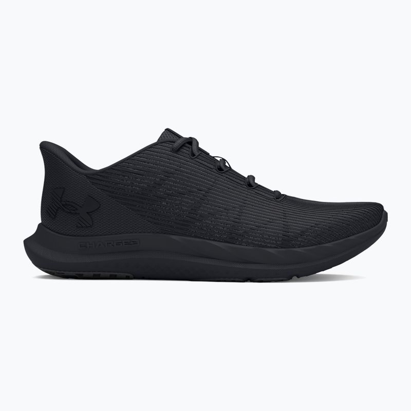 Черевики для бігу чоловічі Under Armour Charged Speed Swift black/black/black 8