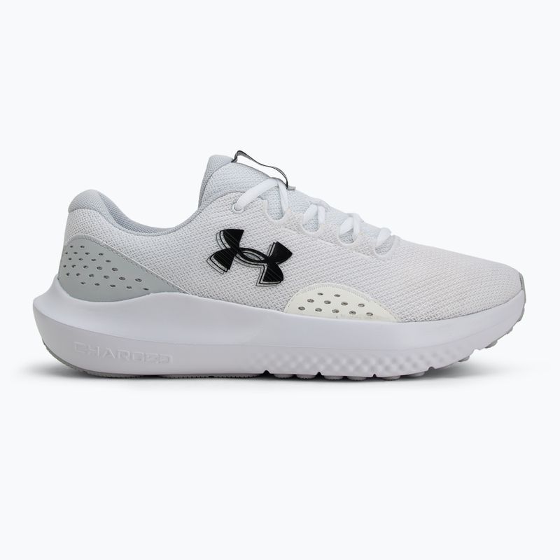 Кросівки для бігу чоловічі Under Armour Charged Surge 4 white/halo gray/black 2