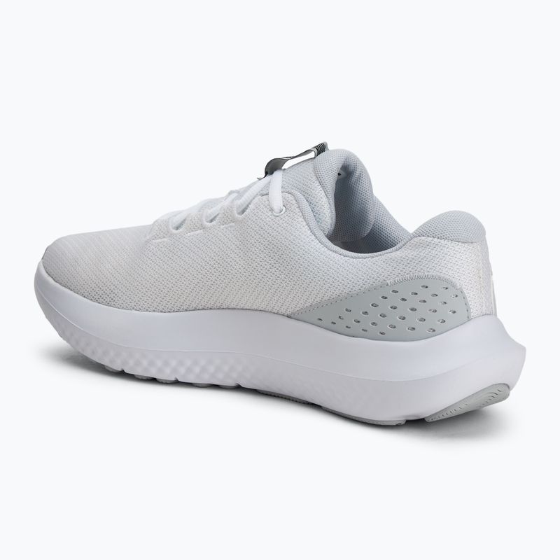 Кросівки для бігу чоловічі Under Armour Charged Surge 4 white/halo gray/black 3