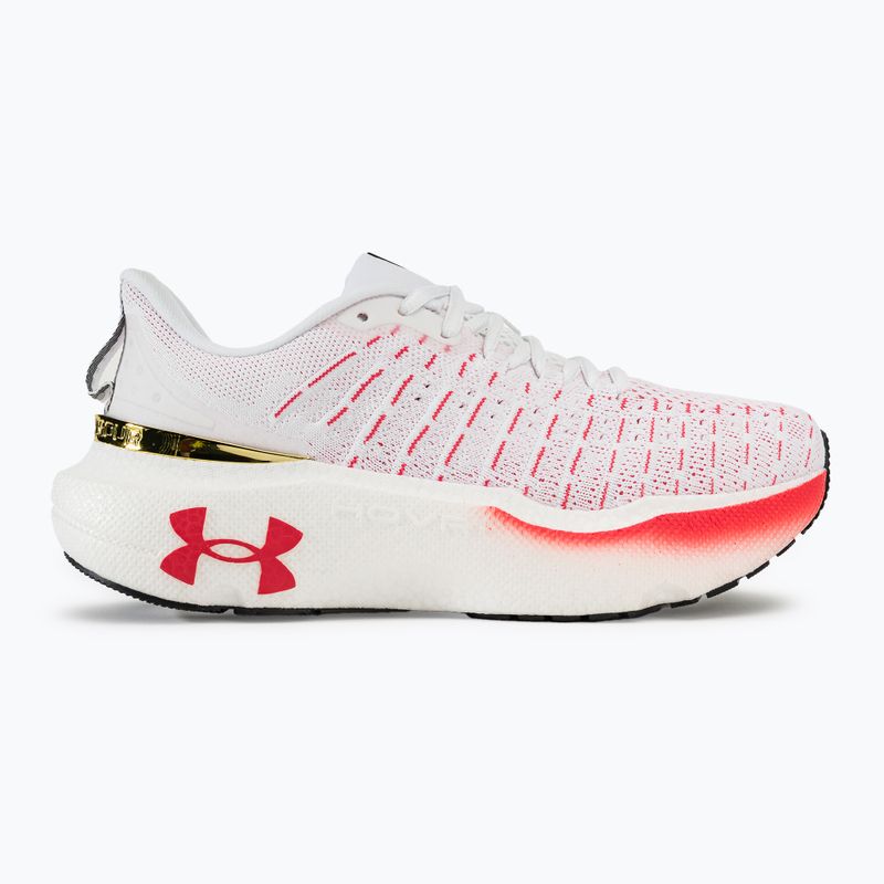 Черевики для бігу жіночі Under Armour Infinite Elite white/black/metallic gold 2