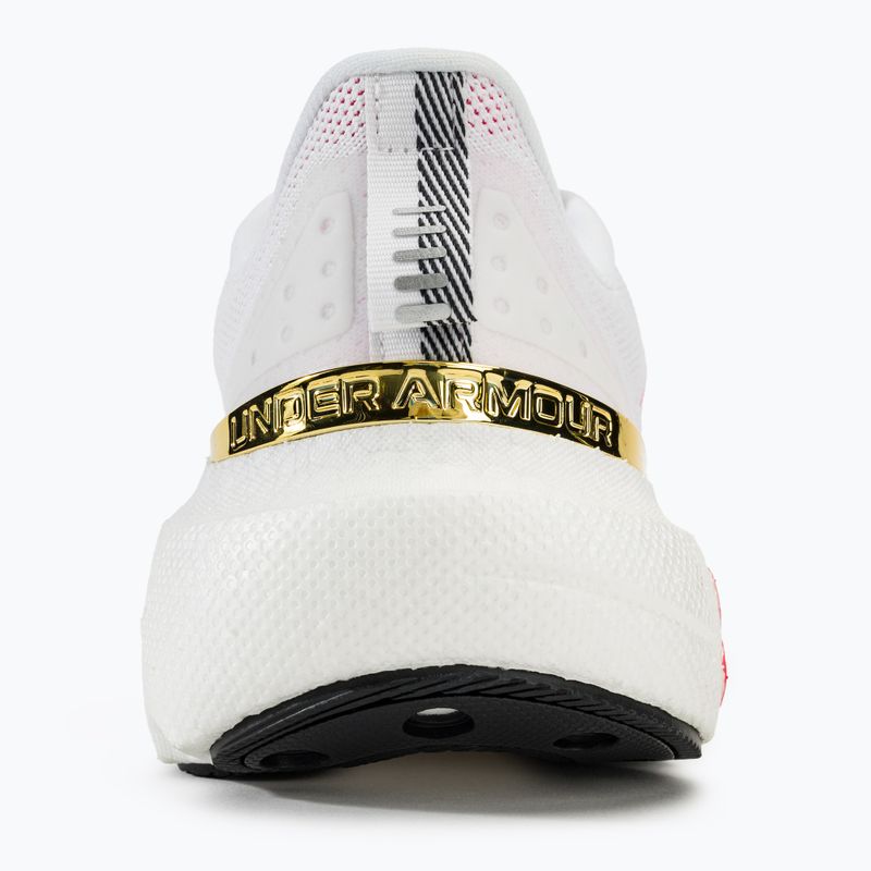 Черевики для бігу жіночі Under Armour Infinite Elite white/black/metallic gold 6