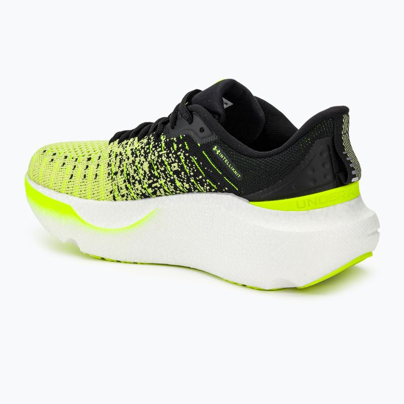 Черевики для бігу жіночі Under Armour Infinite Elite black/sonic yellow/high vis yellow 3