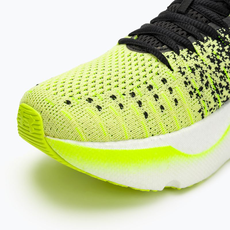 Черевики для бігу жіночі Under Armour Infinite Elite black/sonic yellow/high vis yellow 7