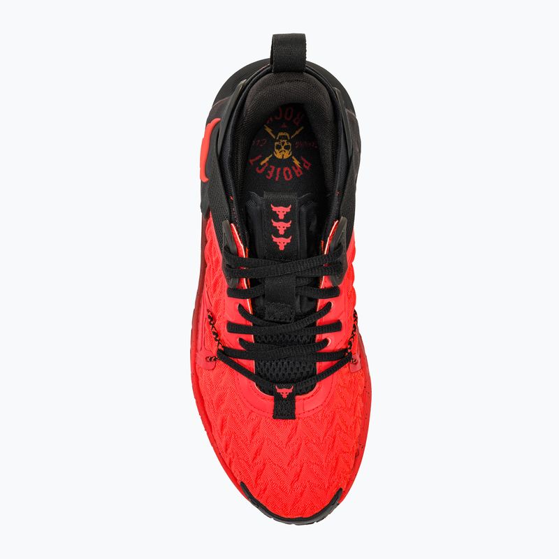 Черевики для тренувань чоловічі Under Armour Project Rock 6 phoenix fire/black/phoenix fire 5