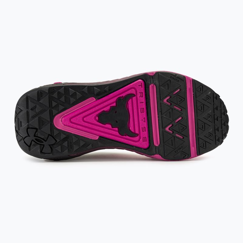 Черевики для тренувань жіночі Under Armour Project Rock 6 astro pink/black/astro pink 4
