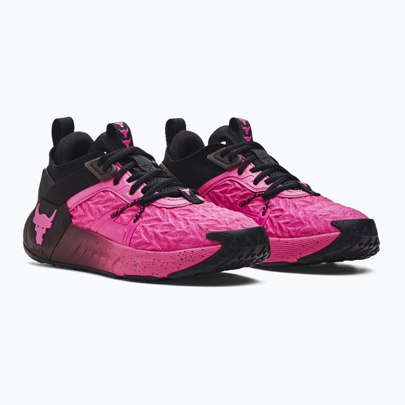 Черевики для тренувань жіночі Under Armour Project Rock 6 astro pink/black/astro pink 8