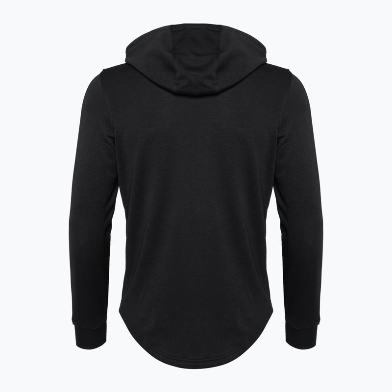 Кофта чоловіча Under Armour Rival Terry Graphic Hood black/castlerock 2