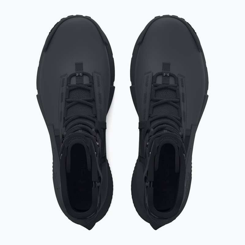 Черевики тактичні чоловічі Under Armour Charged Valsetz Waterproof Zip black/black/jet gray 11