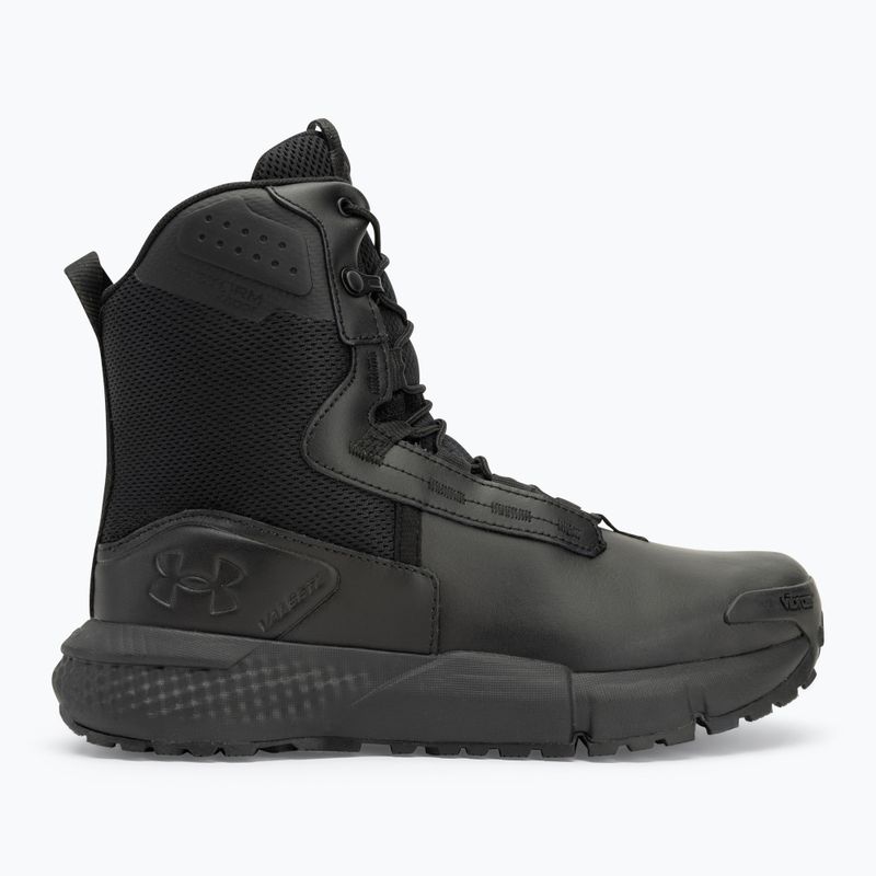 Черевики тактичні чоловічі Under Armour Charged Valsetz Waterproof Zip black/black/jet gray 2