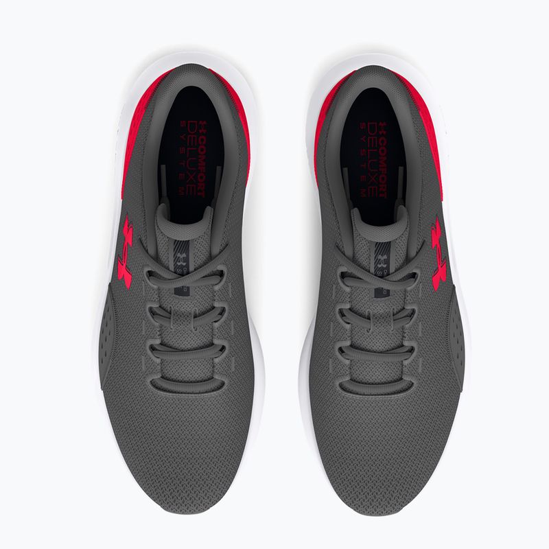 Кросівки для бігу чоловічі Under Armour Charged Surge 4 castlerock/red/red 5