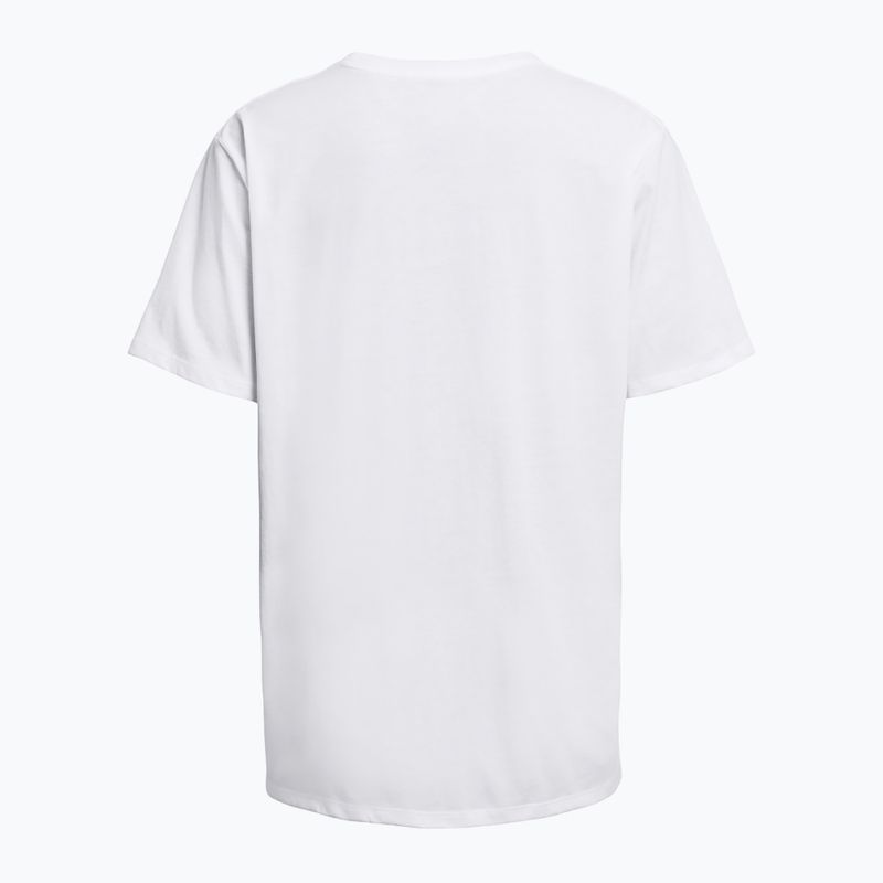 Футболка жіноча Under Armour Campus Oversize white/black 2